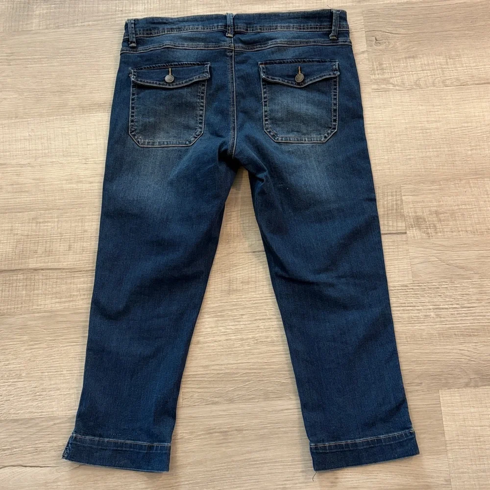 One 5 One Mid-Rise Capris Size 10/30 One Five One - Picture 4 of 6